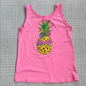 Chaser Pink Pineapple Tank Top
